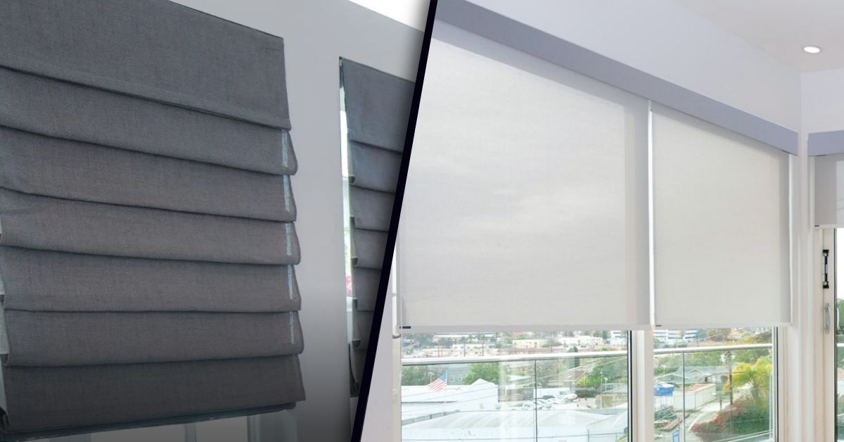 When choosing the perfect window treatment, Roman shades and roller shades stand out as two of the most stylish and practical options.